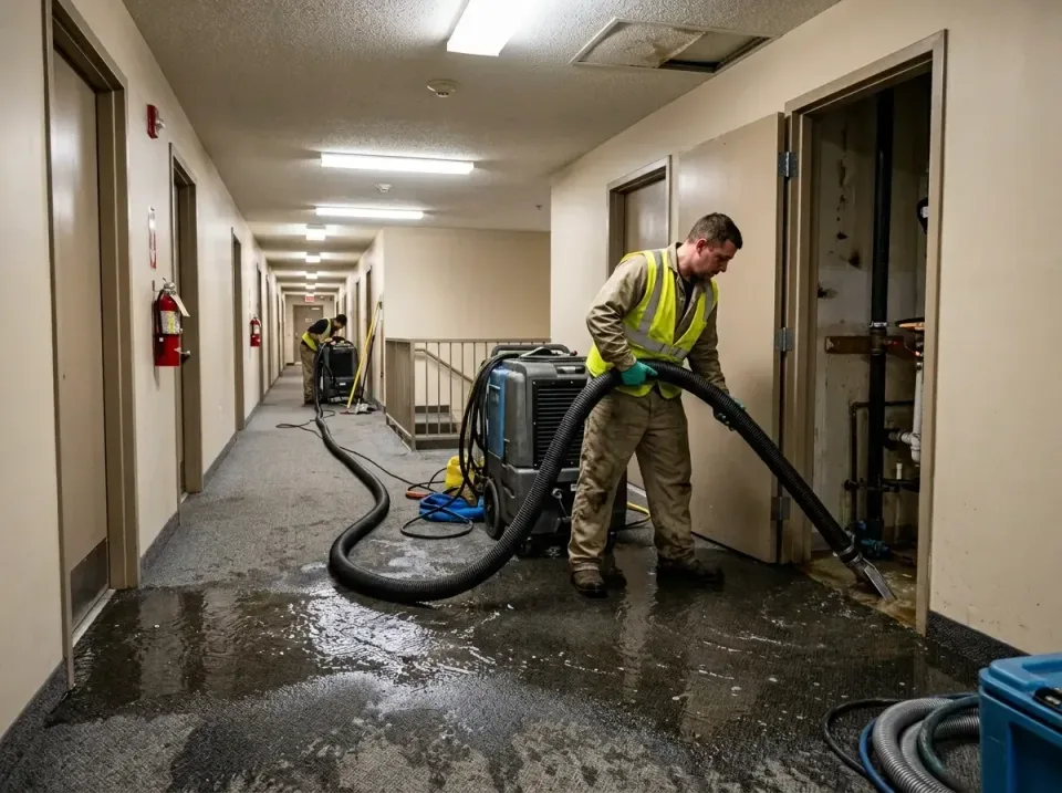 multi-unit-apartment-hallway-f-005 — frequently asked questions, Emergency Burst Pipe Water Extraction & Removal in Ganado,…